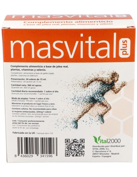 Vital 2000 Masvital Plus 20 Sobres