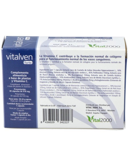 Vital 2000 Vitalfen Forte 30Caps