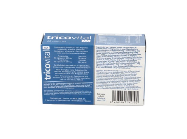 Tricovital Aa 60Cap.