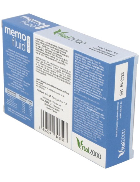 Vital2000 Memofluid 60Caps