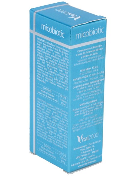 Vital 2000 Micobiotic Sobres 10 Sticks