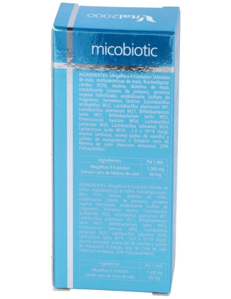 Vital 2000 Micobiotic Sobres 10 Sticks