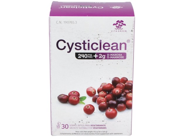 Cysticlean D-Manosa Con 240Mg Pac Y Arándano...