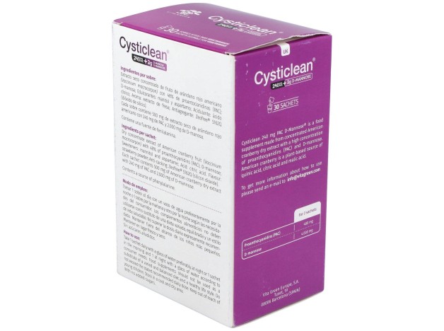 Cysticlean D-Manosa Con 240Mg Pac Y Arándano...