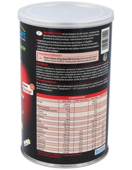 Nutergia Ergysport Esfuerzo 450G