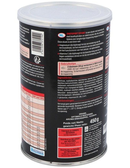 Nutergia Ergysport Esfuerzo 450G