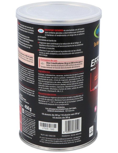 Nutergia Ergysport Esfuerzo 450G