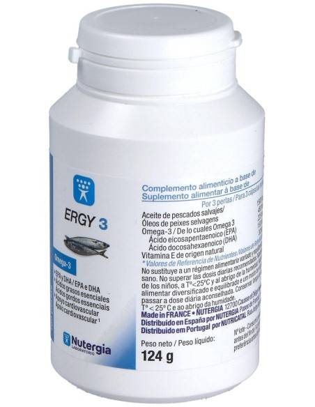 Nutergia Ergy 3 180 Perlas
