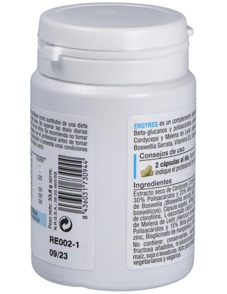 Nutergia Ergyreg 60Caps