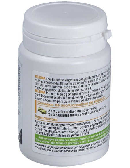 Nutergia Bileina Bote 60 Perlas