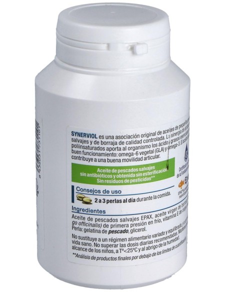 Synerviol (Aceite De Pescado) 180Perlas