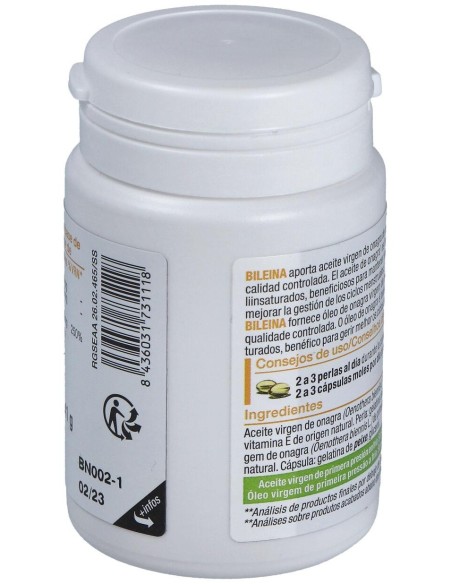 Nutergia Bileina Bote 60 Perlas