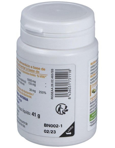 Nutergia Bileina Bote 60 Perlas
