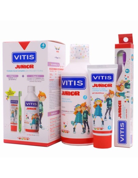 Vitis Junior Pack Cuidado Bucal Completo 6-12 Años