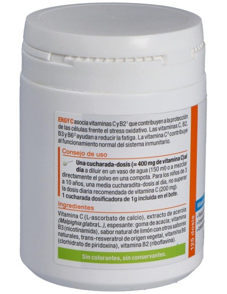 Ergy-C Polvo 125Gr.