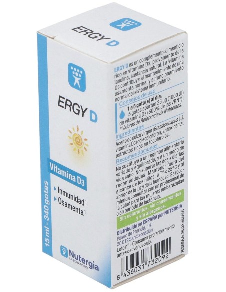 Nutergia Ergy D 15Ml