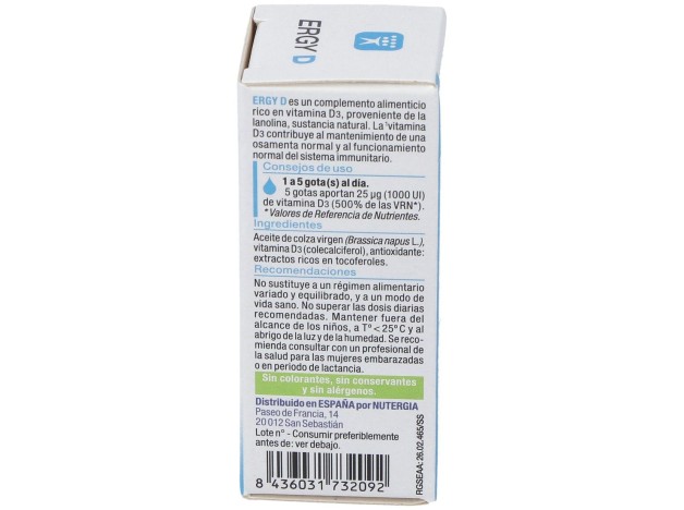 Nutergia Ergy D 15Ml