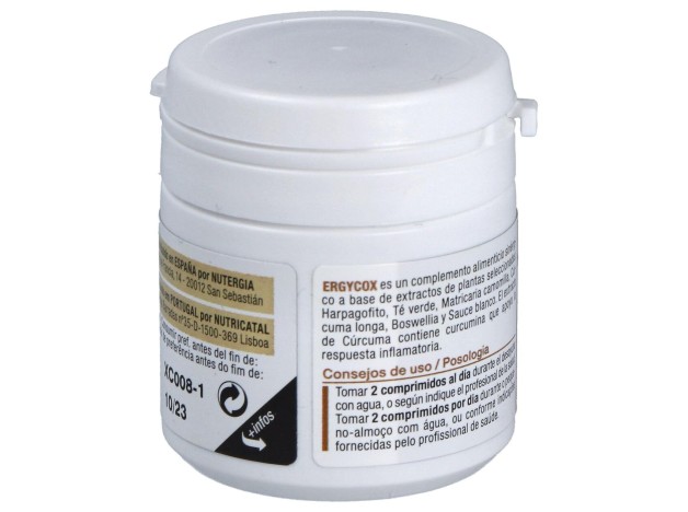 Nutergia Ergycox 30 Comprimidos