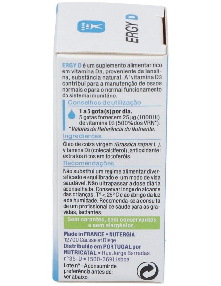 Nutergia Ergy D 15Ml