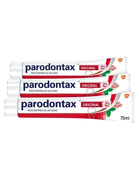 Parodontax Original Triplo Dentífrico Menta Jengibre 3 x 75 ml