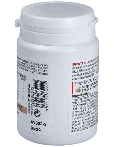 Nutergia Ergyactiv 30Caps
