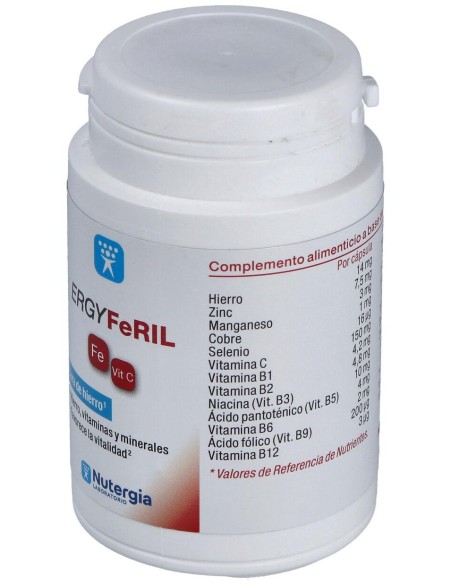 Nutergia Ergyferil 60Cáps