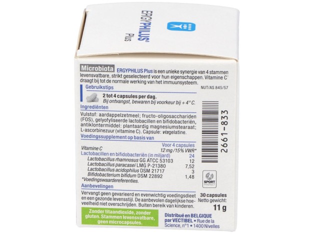 Ergyphilus Plus 30Cap. (Refrigeracion)