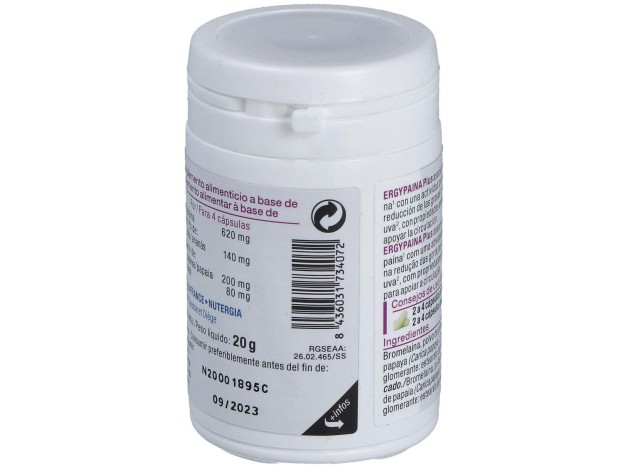 Nutergia Ergypaina Plus 60 Caps