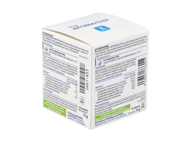 Ergyphilus Plus 30Cap. (Refrigeracion)