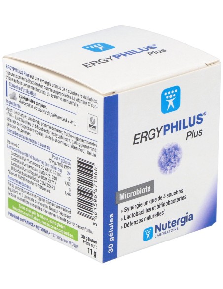 Ergyphilus Plus 30Cap. (Refrigeracion)