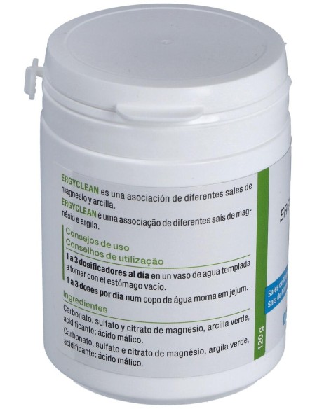Nutergia Ergyclean Sales De Magnesio Y Arcilla 120G
