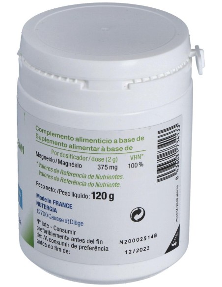 Nutergia Ergyclean Sales De Magnesio Y Arcilla 120G