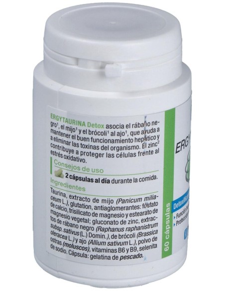 Nutergia Ergytaurina Detox 60Caps