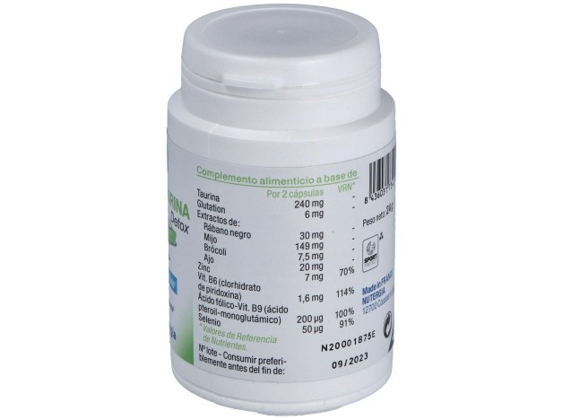 Nutergia Ergytaurina Detox 60Caps