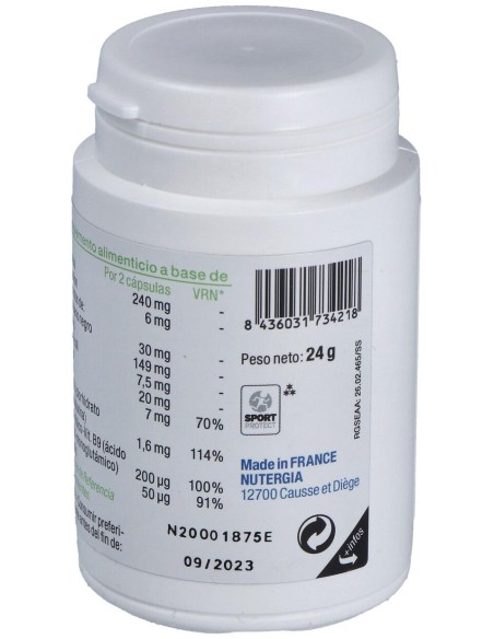 Nutergia Ergytaurina Detox 60Caps