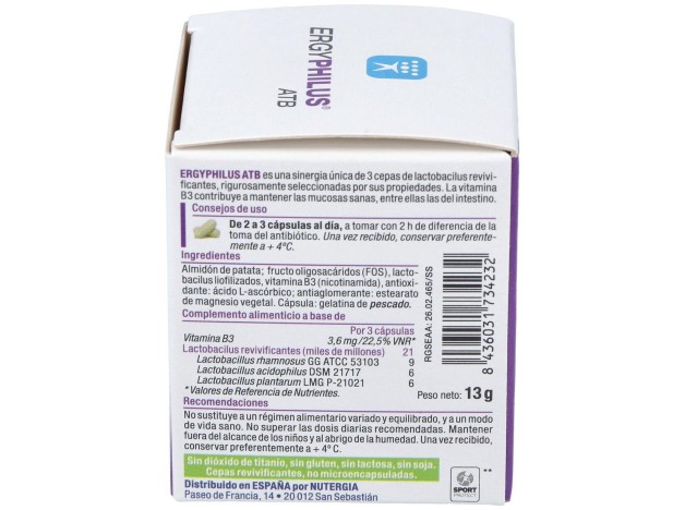 Ergyphilus Atb 30Cap. (Refrigeracion)