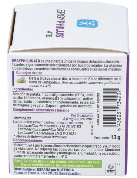 Ergyphilus Atb 30Cap. (Refrigeracion)