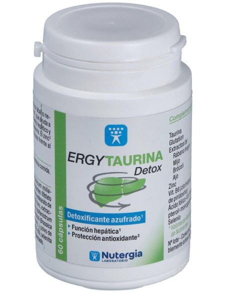Nutergia Ergytaurina Detox 60Caps