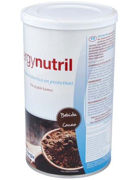Ergynutril (Proteinas) Cacao Polvo 350Gr.