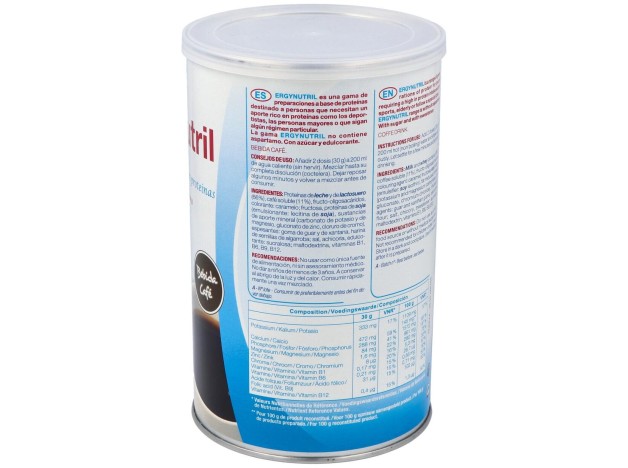 Ergynutril (Proteinas) Cafe Polvo 300Gr.