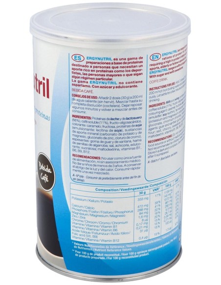 Ergynutril (Proteinas) Cafe Polvo 300Gr.