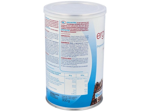 Ergynutril (Proteinas) Cafe Polvo 300Gr.