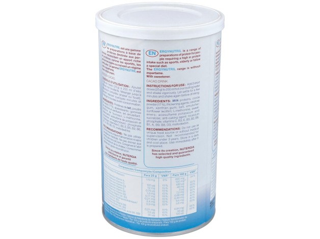 Ergynutril (Proteinas) Cacao Polvo 350Gr.