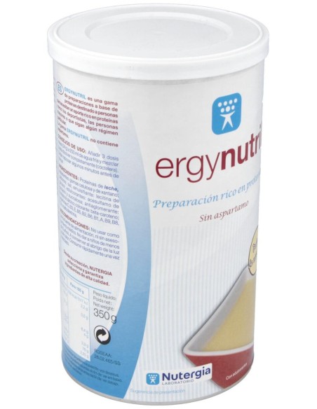Ergynutril (Proteinas) Vainilla Polvo 350Gr.