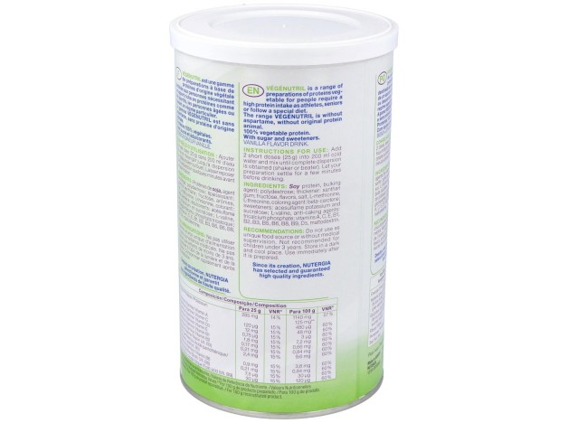 Nutergia Vegenutril Vainilla Bote 300G