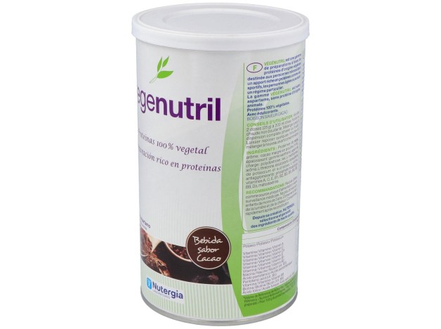 Nutergia Vegenutril Bebida De Cacao Tarro De 300G