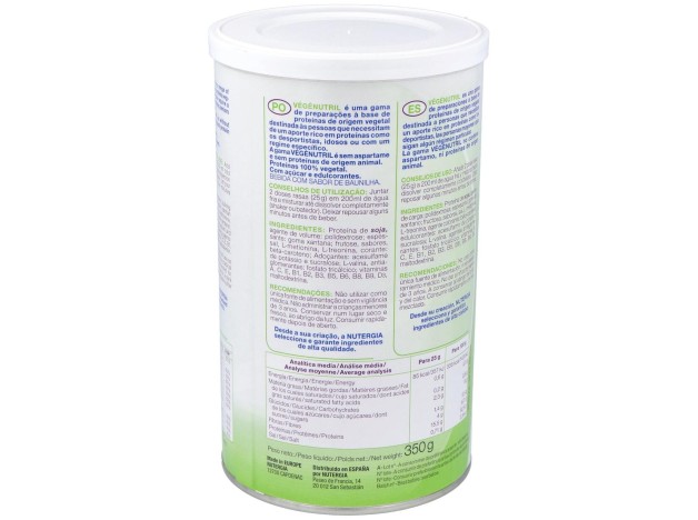 Nutergia Vegenutril Vainilla Bote 300G