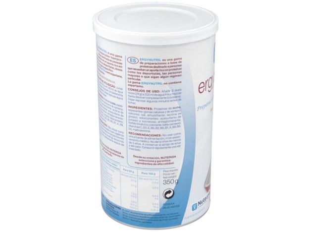 Ergynutril (Proteinas) Vainilla Polvo 350Gr.