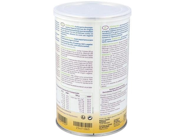 Vegenutril Prot.Guisante Chocolate Bote 300Gr.