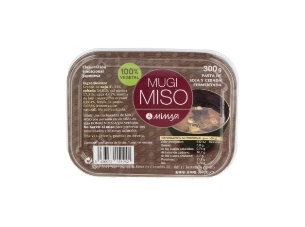 Mimasa Mugi Miso Tarrina 300G